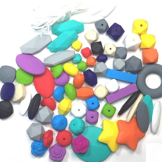 Blue Rabbit Co Silicone Beads, Beads and Bead Assortments, Bead