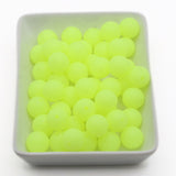 Glow in The Dark Silicone Beads (12mm, 50pc) Bulk Beads & Bead Assortments, Solar Beads