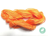 Bundle of Satin DIY Jewelry Cord (1mm thick)