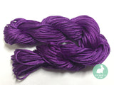 Bundle of Satin DIY Jewelry Cord (1mm thick)