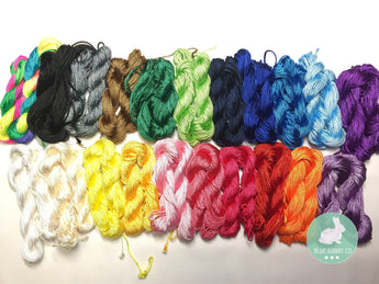 Bundle of Satin DIY Jewelry Cord (1mm thick)