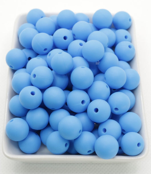Blue Rabbit Co Silicone Beads, Beads and Bead Assortments, Bead Kit - 9mm Silicone  Beads, Three Tone, 250PC 