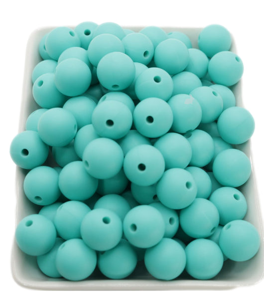 Blue Rabbit Co Silicone Beads, Beads and Bead Assortments, Bead Kit - 9mm Silicone  Beads, Three Tone, 250PC 