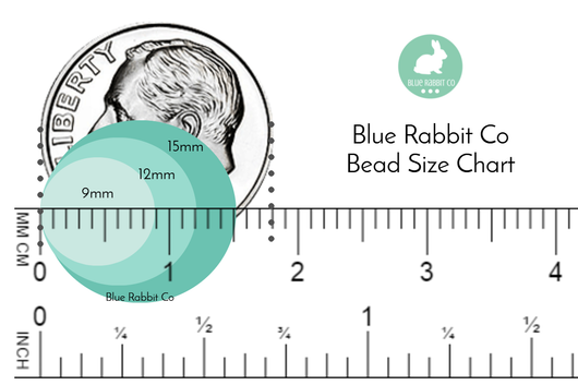 Blue Rabbit Co Silicone Beads, Beads and Bead Assortments, Bead Kit, M –  BlueRabbitCo